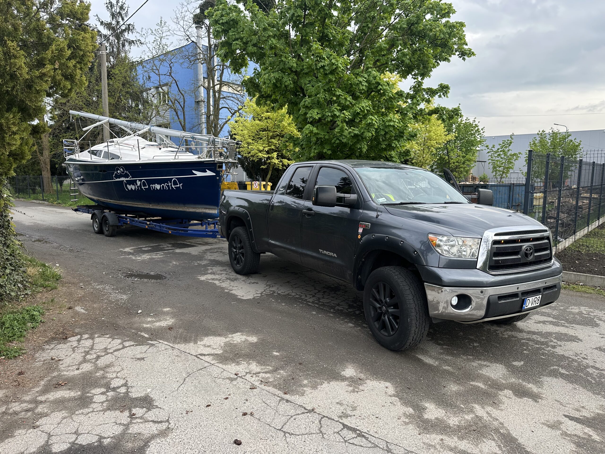 Specjalistyczny transport łodzi